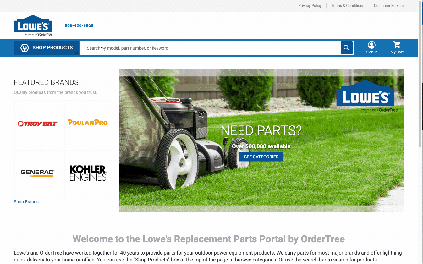 Visual Parts Finder