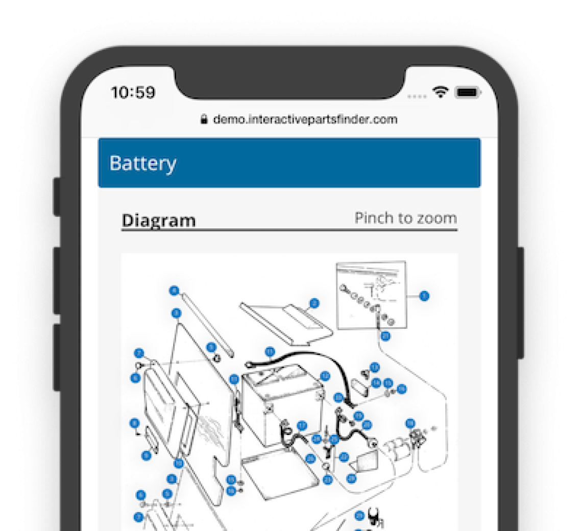 Interactive Parts Finder