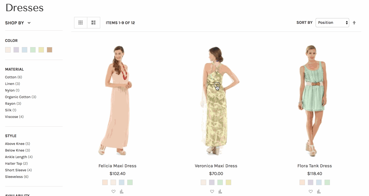 Image switching example