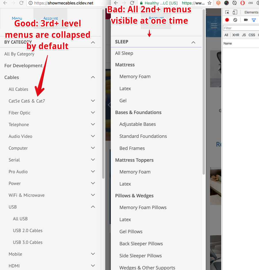 Mobile Menu
